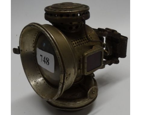 TWENTIETH CENTURY CARBIDE CYCLE LAMP 