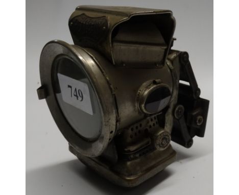 LUCAS SILVER KING CARBIDE CYCLE LAMP 