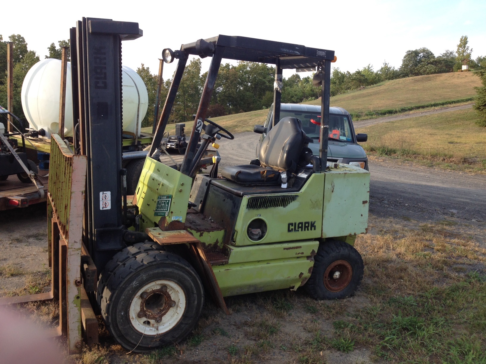 Clark Fork Lift, Model DSP30I, S/N GP138I0069200K0F, Wt. 11,132 LBS