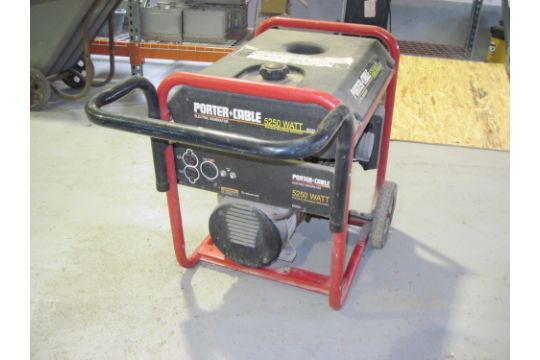 Porter Cable Electric Generator 5250 Watt Bs2525 Premium Brushless Alternator 120v 220v Loc R