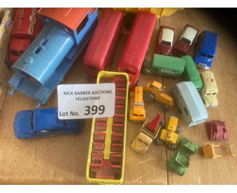Diecast : Small box of various inc vintage Wooden, Lesney etc - mixed lot