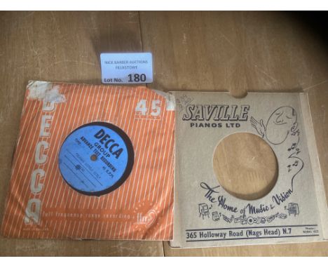 Records : For Loving Me This Way Heinz Acetate Decca promo 7" single