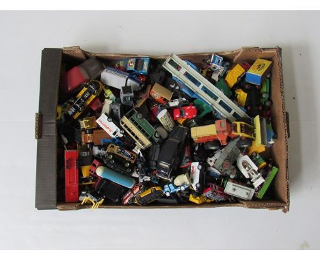 A box of Loose Diecast including Dinky and Corgi