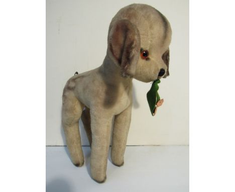 A Chad Valley musical plush deer 