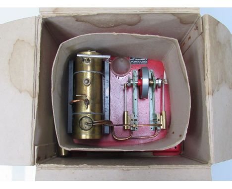 A boxed Mamod S.E.3 steam engine 