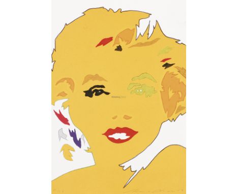 WERNER BERGES Cloppenburg/Niedersachsen 1941 - 2017 Schallstadt/Baden: Marilyn. Farboffsetlithographie aus den Collector’s Ed