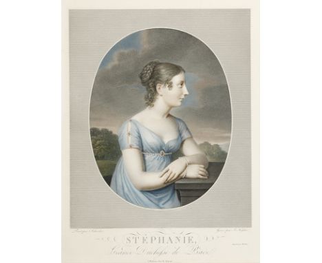VARIA - PORTRÄTS: „Stéphanie, Grande Duchesse de Bade“. Napoléons Adoptivtochter Stéphanie de Beauharnais, verheiratete Großh