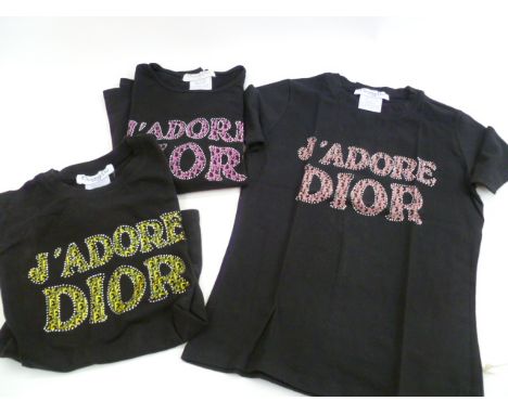 An assortment of designer T-shirts - to include Christian Dior, Yves Saint Laurent, Dolce et Gabbana, Prada, Aigner. Just Cav