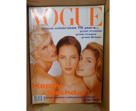Vintage Vogue Magazines Year Month No1975 Jan Feb Mar Mar April April 15th May June July Aug Sept Sept Oct Oct 15th Nov Dec 1