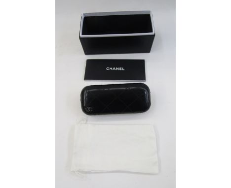 Chanel black sunglasses case&nbsp;with pouch, with leaflet and box, pair Dolce &amp; Gabbana black sunglasses&nbsp;with case 