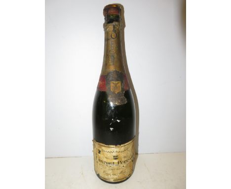 Bottle of vintage Laurent Perrier champagne