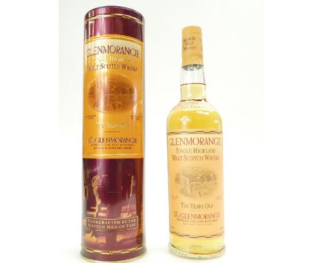 Glenmorangie 10 Year Old Highland Single Malt Scotch Whisky, boxed 70cl 40%