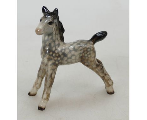 Beswick rocking horse grey foal 763, first version