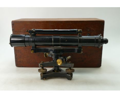 Cooke, Troughton & Simms Ltd Surveyors Dumpy level, cased 
