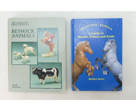 Marilyn Sweet, A book "Collecting Beswick" , A guide to Horses, Ponies and Foals, no 2 and signed and The Charlton price guid