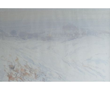 Reginald Haggar signed Watercolour - RI, FRSA, ARCA - A ceramic designer and well respected artist who studied at The Ipswich