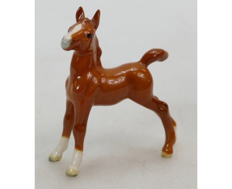 Beswick light chestnut foal 1407