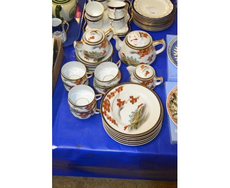 Japanese eggshell tea service