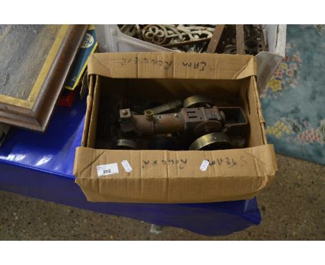 Vintage toy steam roller - for repair