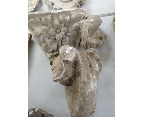THREE VICTORIAN PLASTER MAQUETTES with architectural designs Provenance:PLEASE SEE FULL PROVENANCE / BACKGROUND IN LOT 180 Be