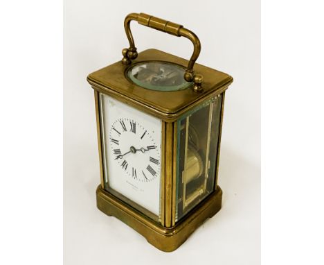 RUSSELLS LIMITED EDITION (PARIS) CARRIAGE CLOCK