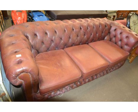 Three seater Chesterfield sofa