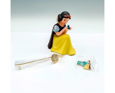 65th anniversary porcelain figure with matte finish. Depicts Snow White from the 1937 animated film, Snow White and the Seven
