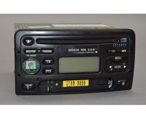 POLICE :A Ford 6000CD RDS E-O-N Car Radio/CD Player  [VAT ON HAMMER PRICE] [NO RESERVE]