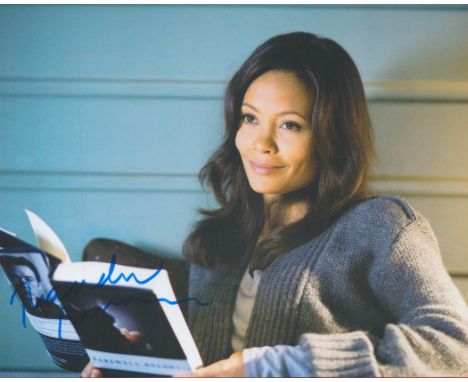 Thandiwe Newton signed 10x8 colour photo. Melanie Thandiwe Newton OBE (born 6 November 1972) is an English actress. Newton ha