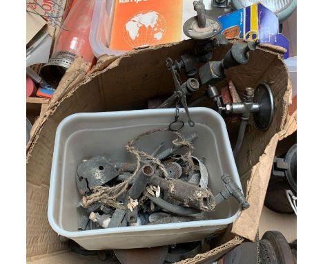 A quantity of white metal gas pipe wall branches, etc **Lots must be paid for and collected within seven working days of the 