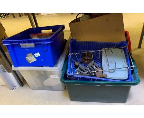 A mixed quantity of items including various sized light bulbs, lamp parts, etc **Lots must be paid for and collected within s