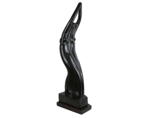 CHANA ORLOFF (1888-1969)Deux Danseuses , cast after 1952bronze with dark brown patinaheight with base: 79 cm (31 1/8 in.)sign