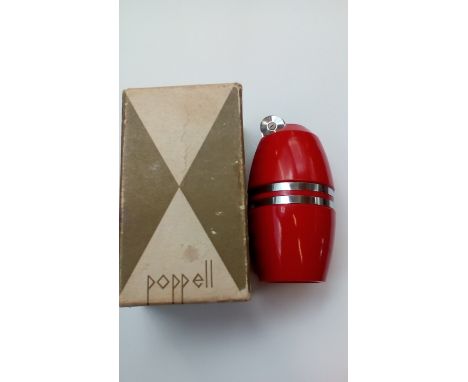 Vintage Poppell table lighter in the form of a grenade