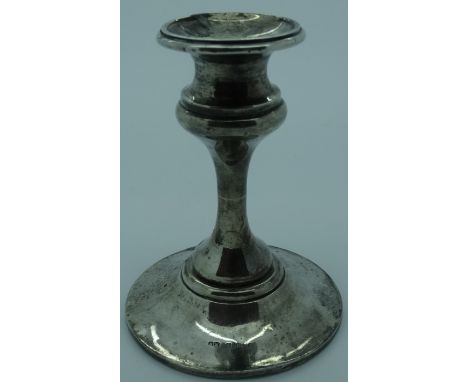 Silver candlestick 4.25'h  