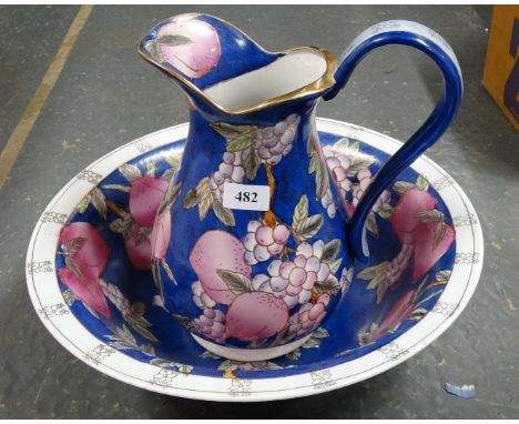 Wash jug & basin  