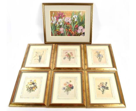 THE FAIREST FLOWERS OF PIERRE-JOSPEH REDOUTÉ; five limited edition botanical lithographs issued by the National History Museu