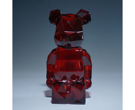 A Fragment Design and French luxury imprint Baccarat joined together for a handmade BE@RBRICK figure The brands have returned