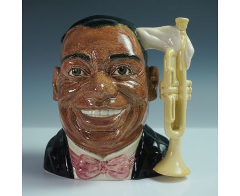 This Royal Doulton character jug features the legendary Louis Armstrong, part of The Celebrity Collection. Designed by Stanle
