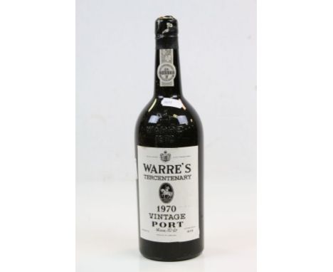Unopened bottle of Warre's Tercentenary 1970 Vintage Port
