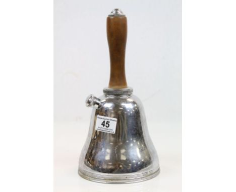 Vintage Chrome Plated Cocktail Shaker in the form of a Bell