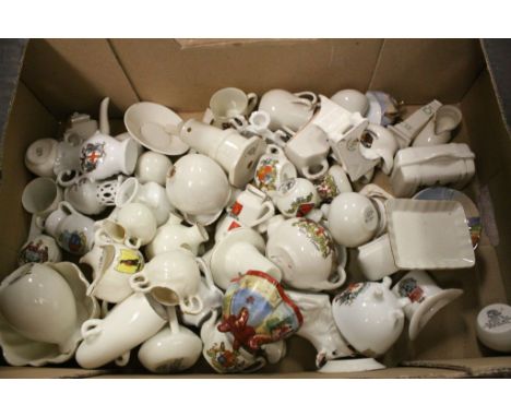 Collection of Crested china by various makers to include Carlton
