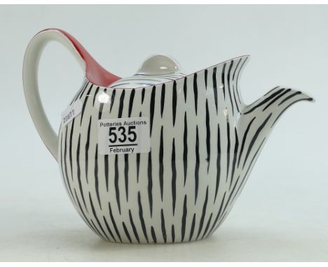 Midwinter Jessi Tait Midwinter Style Craft: Fashion Shape Zambesi pattern teapot