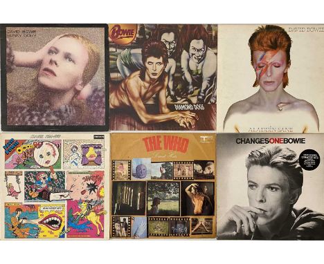 CLASSIC ROCK/ POP/ SOUL - LP COLLECTION. An extensive collection of around 115 LPs. Artists/ titles include David Bowie inc A