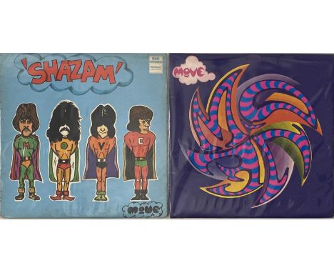 THE MOVE - ORIGINAL UK LPs. A smashing pack of 2 original UK LPs by The Move. Titles include The Move (LRZ 1002, 1968 UK pres