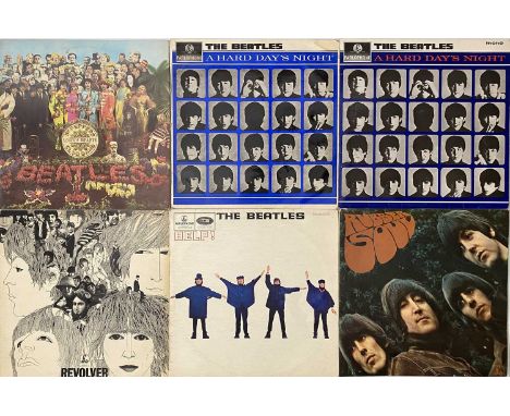 THE BEATLES - LP/ 7" COLLECTION. A fine selection of 16 LPs / 7" singles by The Beatles. Titles include A Hard Day's Night (x