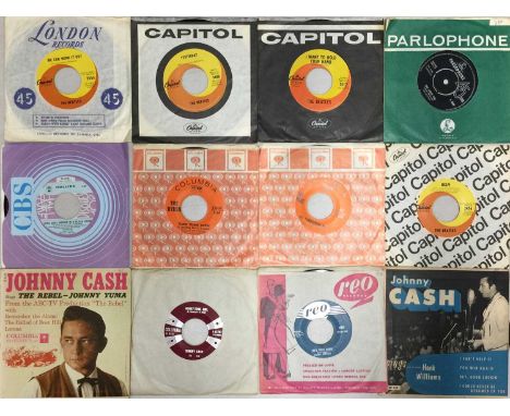 60s ICONS - 7" COLLECTION (CANADIAN/ US PRESSINGS). A timeless collection of around 110 7" singles, mostly 60s artists/ CANAD