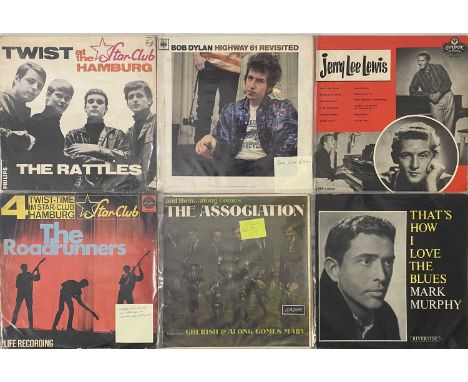 60s ARTISTS/ ROCK N ROLL - LP PACK. A fine selection of 9 rock LPs. Artists/ titles include Jerry Lee Lewis - S/T (HA-S2138, 