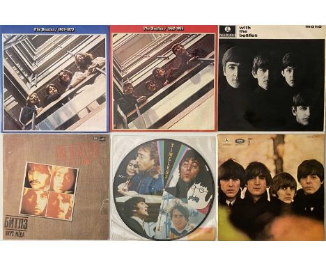 THE BEATLES AND RELATED - LP PACK. A smashing selection of 9 LPs by The Beatles and related. The Beatles titles include With 