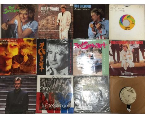 60's - 90's POP - 7" COLLECTION. A collection of over 360 x 7". Artists include Chad &amp; Jeremy, The Who, Small Faces, The 