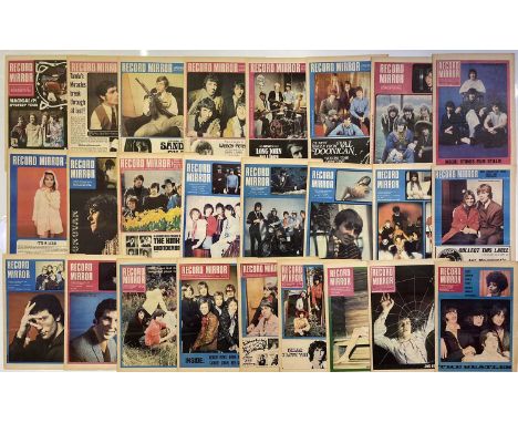 25 issues of Record Mirror magazine 1968 from WE Jan 6th to WE Nov 30th. Most intact and most in very clean and well-stored c